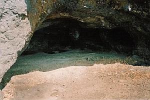 Spacious cave